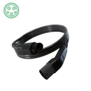 Type 1 to Type 2 EV Charging Cable
