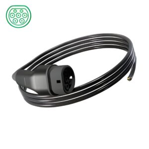 3 Phase Type 2 Tethered EV Charging Cable